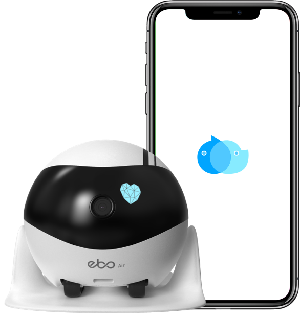 Robot Telecamera HUAJUN Per Animali | Doppia Fotocamera 1080P, Controllo Remoto Via App, Crociera Automatica, Audio Bidirezionale E Visione Notturna